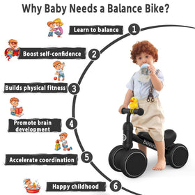 Bobike balance bike toy seat closeup showing comfortable seating for toddlers