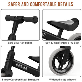 Bobike balance bike is easy to assemble in minutes.