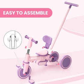 Bobike seat backrest is removable for added comfort and easy adjustment.