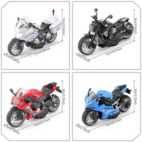 BOBUEXER motorcycles featuring flashing headlights and realistic sounds for immersive play.