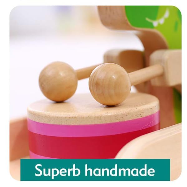 Boby pull-along toy encouraging walking and exploration