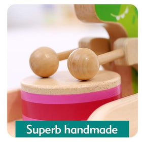 Boby pull-along toy encouraging walking and exploration