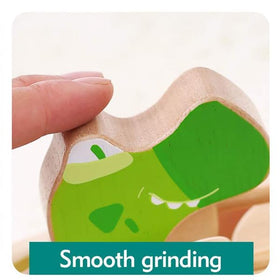 Boby solid wood wheels protect floors during play
