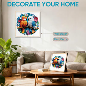 BODHIPNJOY succulent pattern puzzle brightens space and inspires relaxation.