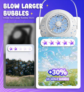 Boerfmo 10 large wands create thick, abundant bubbles