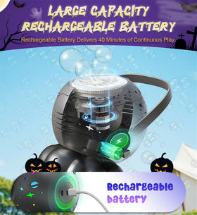 Boerfmo Bubble Machine USB-C rechargeable for quick recharging