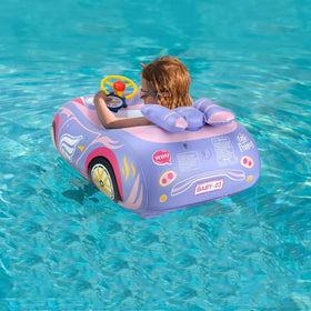 BOffer steering wheel with horn enhances pool time fun