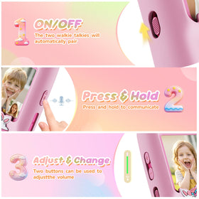 BOFIDAR durable ABS construction and included lanyards keep kids connected