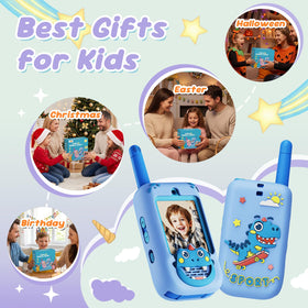 BOFIDAR two-pack kids walkie talkies for family adventures