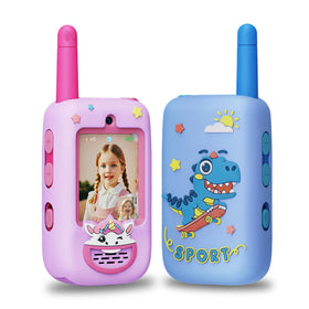 BOFIDAR video walkie talkies for kids with screen, ideal for indoor and outdoor fun.