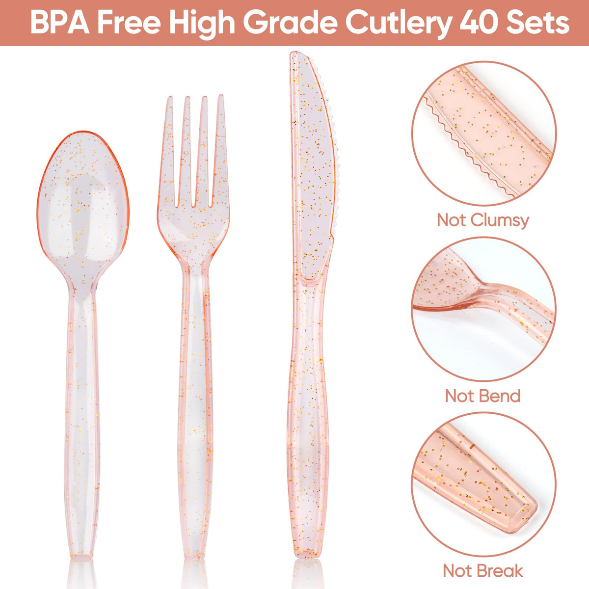 Bogoke rose gold baby shower napkins add texture