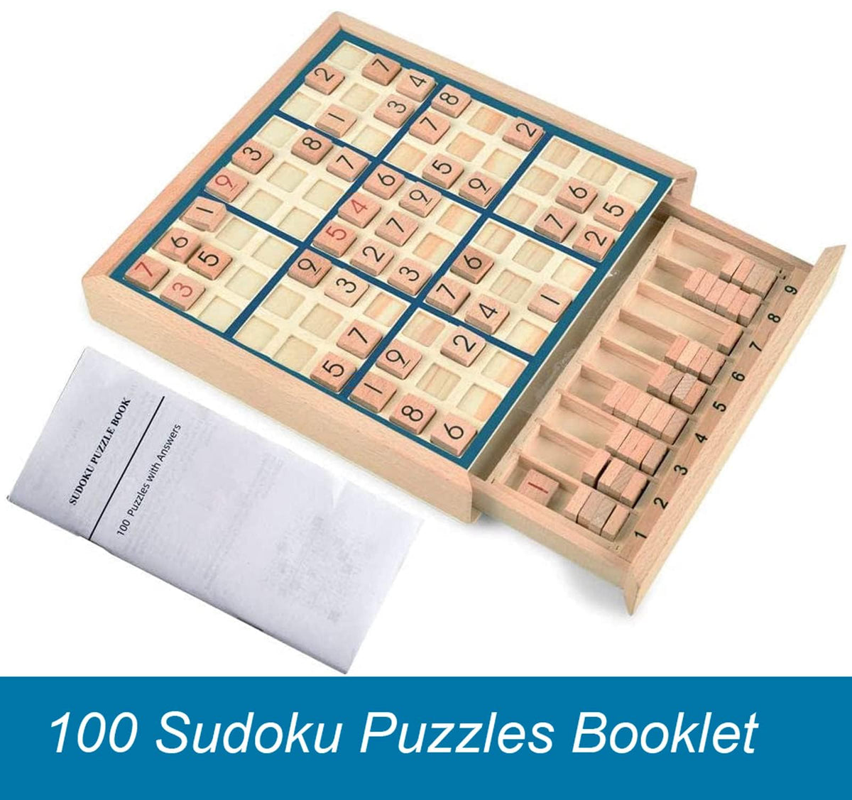 BOHS 100-puzzle booklet included for varied challenges