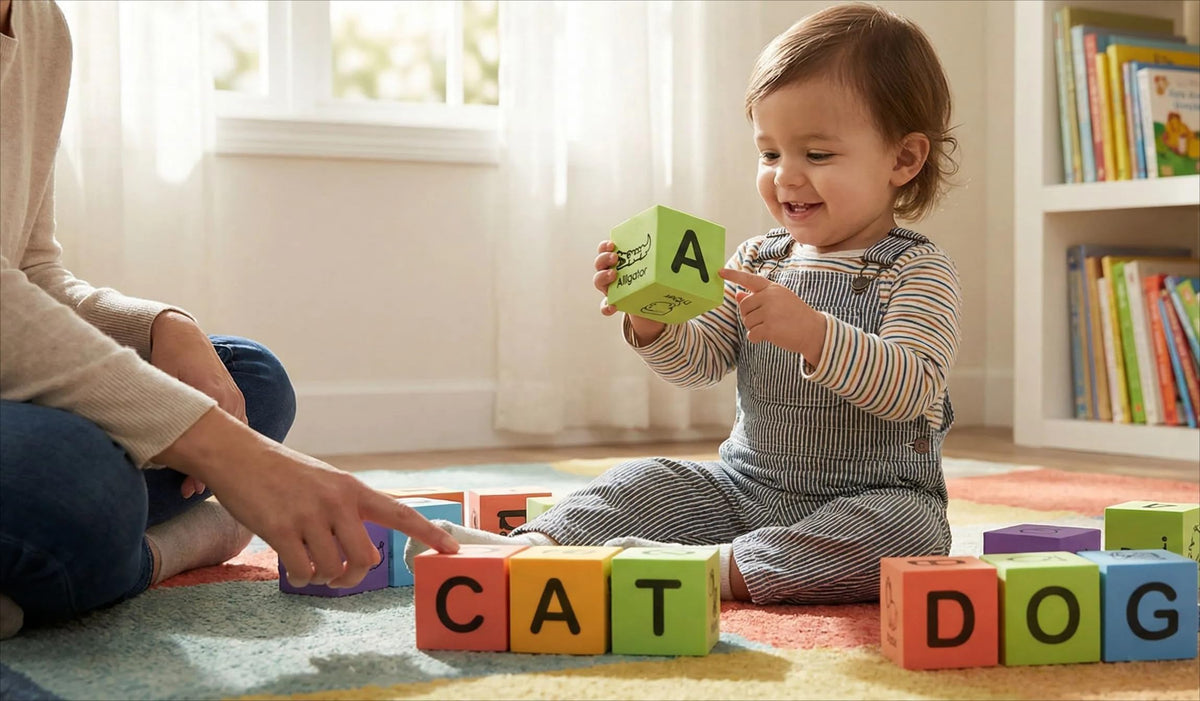BOHS foam learning blocks package content includes 30 pieces.