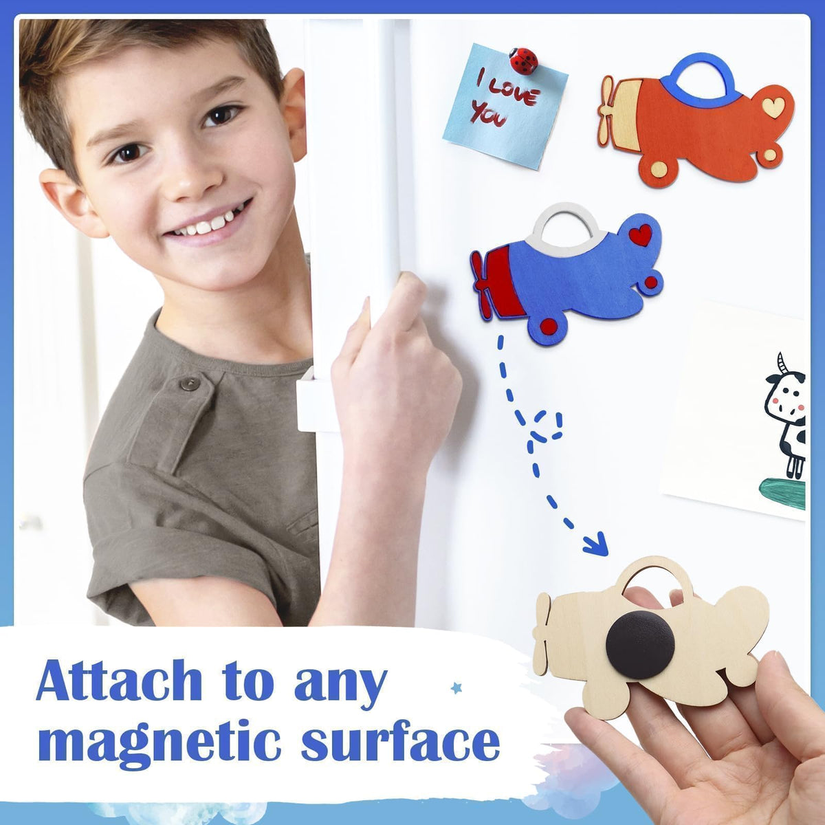 BOIKOKY airplane-themed party favors ideal for birthdays and craft activities.