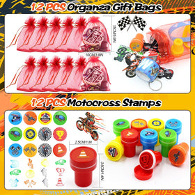Boikoky dirt bike keychains – durable keepsakes for bags and prizes.