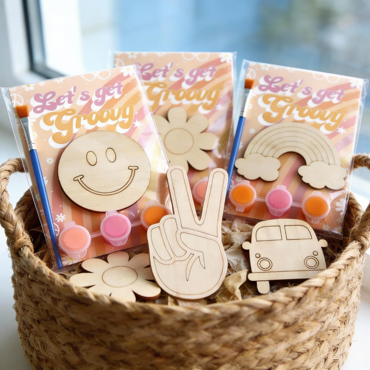 Boikoky lets-get-groovy card doubles as eco-friendly thank you note.