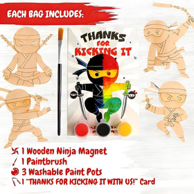 BOIKOKY paintbrush and pots for quick, colorful mini projects