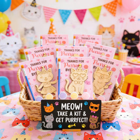 BOIKOKY party-favor table display ready for gifting