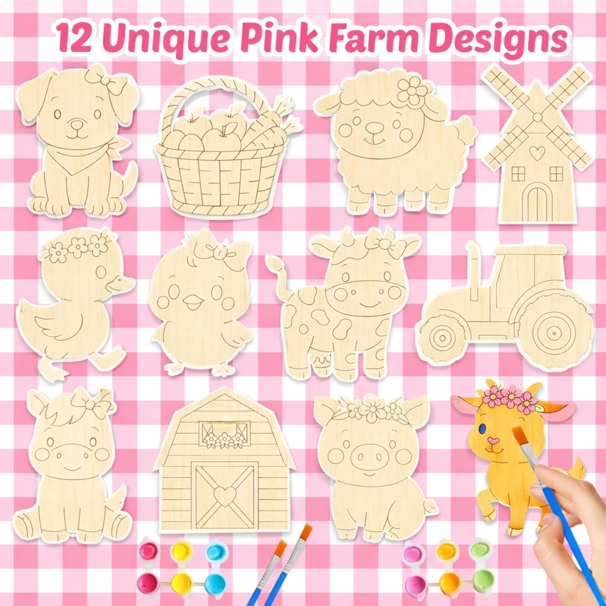 BOIKOKY pastel paint pots offer gentle colors for little artists.