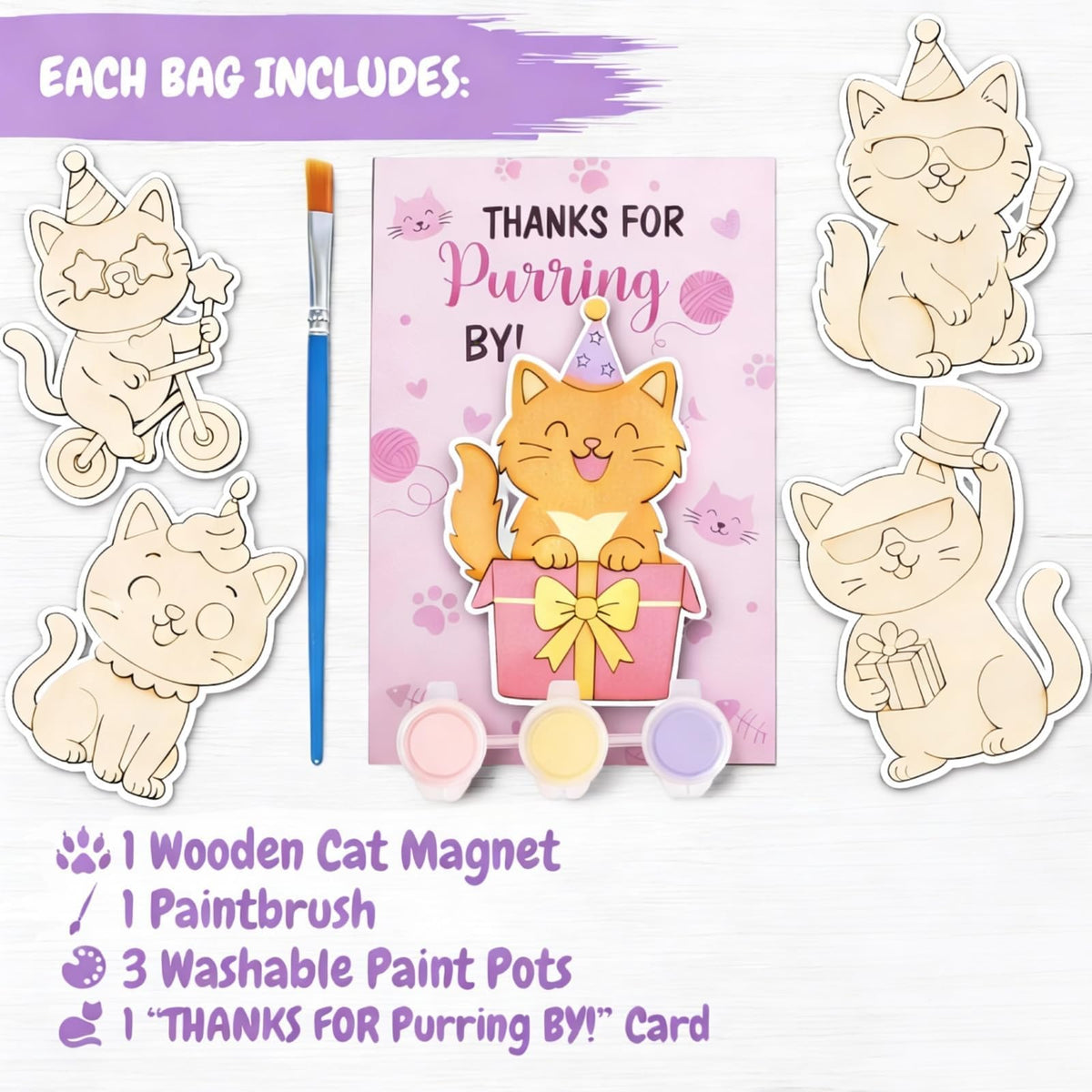 BOIKOKY pastel paint set for kid-friendly crafts