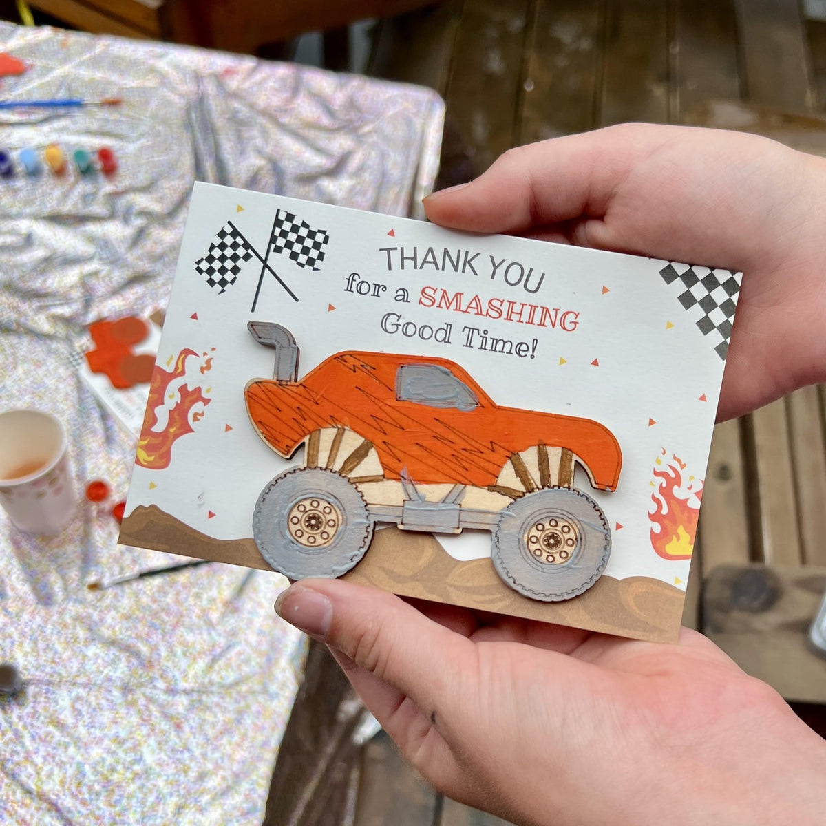 Boikoky sustainable thank you card included for an eco-friendly gift.