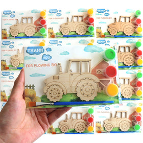 BOIKOKY tractor paint kit for kids to customize and proudly display.