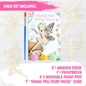 BOIKOKY wooden fairy cutout ready for decoration