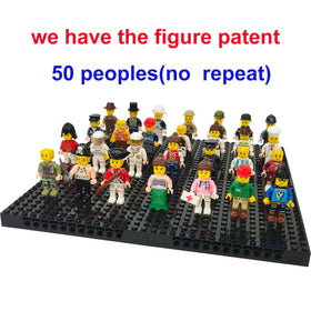 BOIWEX detailed ABS plastic minifigures with crisp printing for durable play