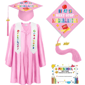 Bokon 4-pcs kindergarten graduation set displayed for ceremony readiness
