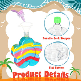 Bokon sand art bottles butterfly shape with lid, inspire playful wedding or birthday crafts