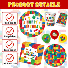Bolake Building Block forks designed for easy handling by little hands.