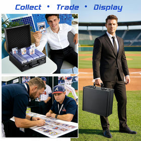 Boldblox cushioned interior protects cards from dust and moisture.