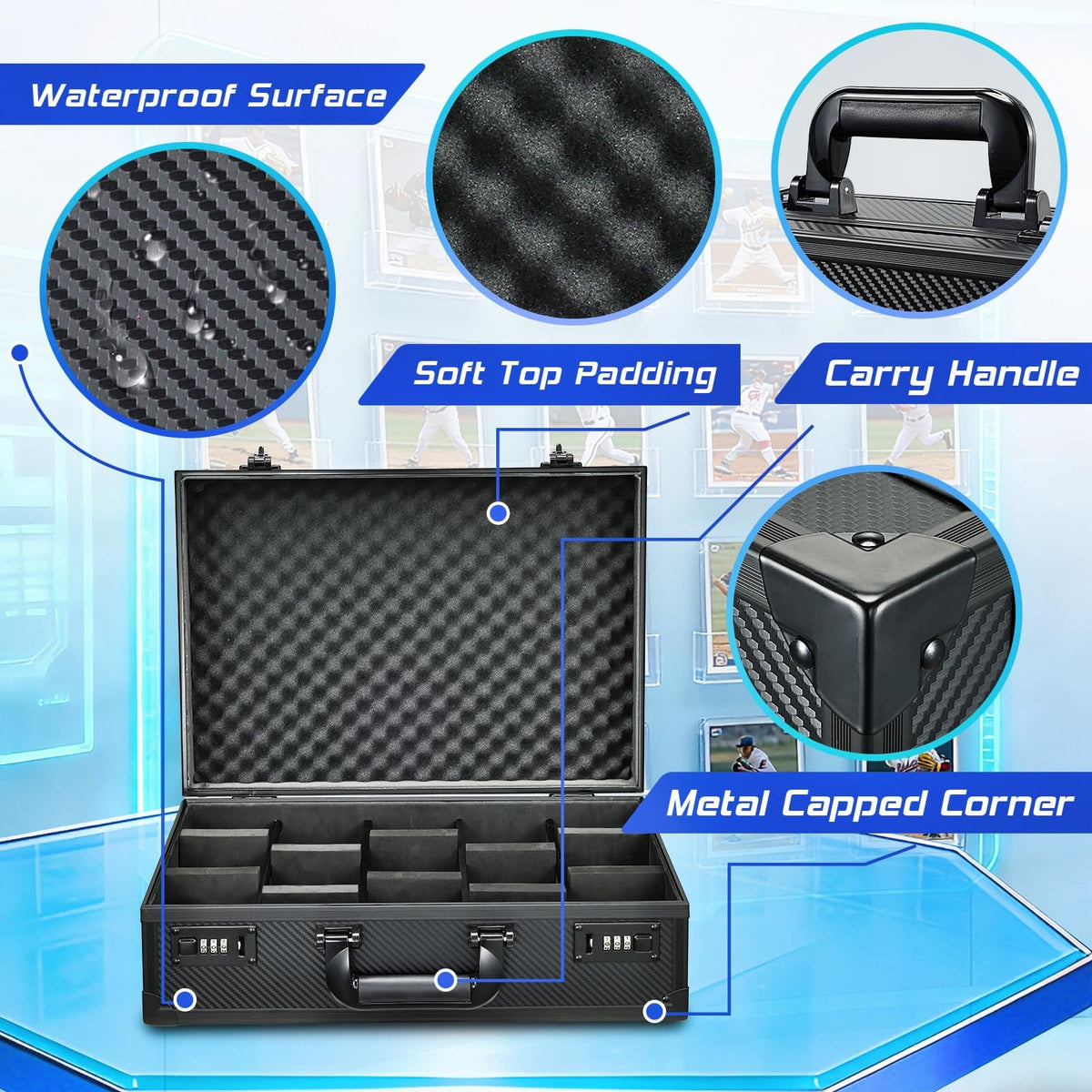 Boldblox portable design enables easy transport to shows.