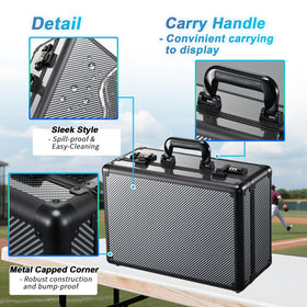 Boldblox adjustable foam allows custom card separation for easy organization.