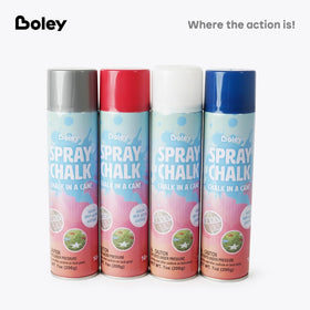 Boley spray chalk patriotic sidewalk art showcasing versatile colors for celebrations.