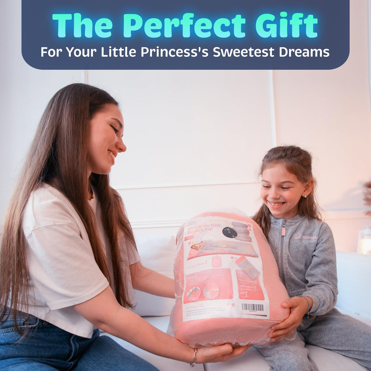 Bollepo gift-ready sleeping bag for birthdays and holidays