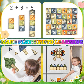 Bolorbt magnetic tiles emphasize geometric shapes to build spatial awareness
