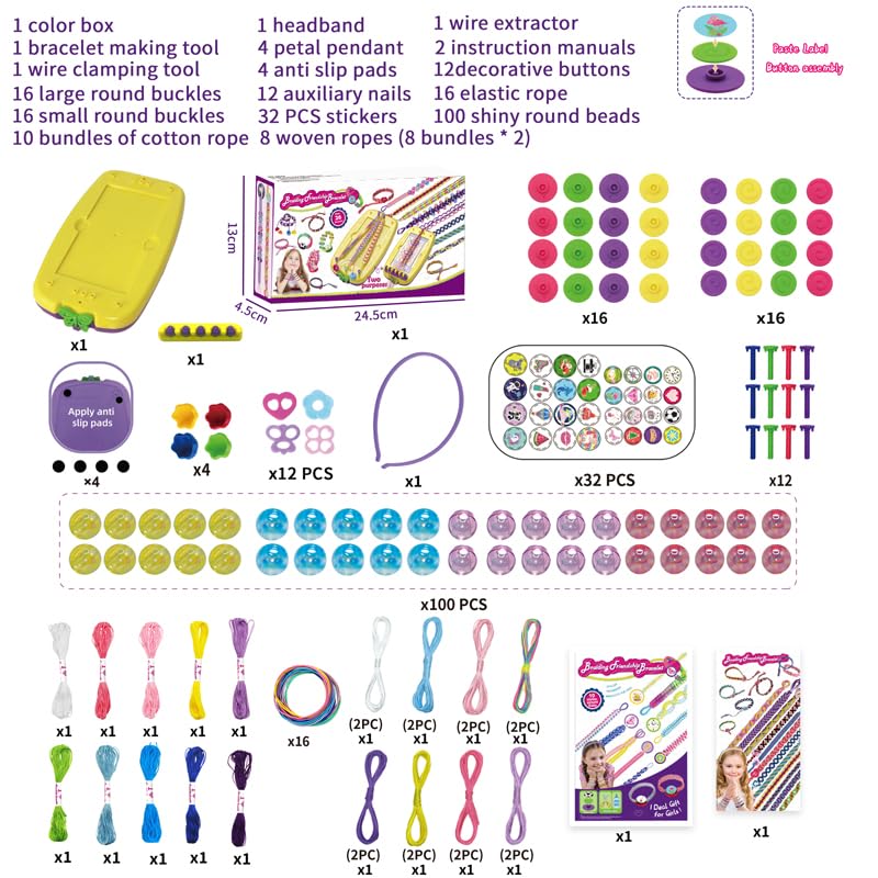 Gift-ready BolviSep bracelet kit ideal for birthdays and school projects.
