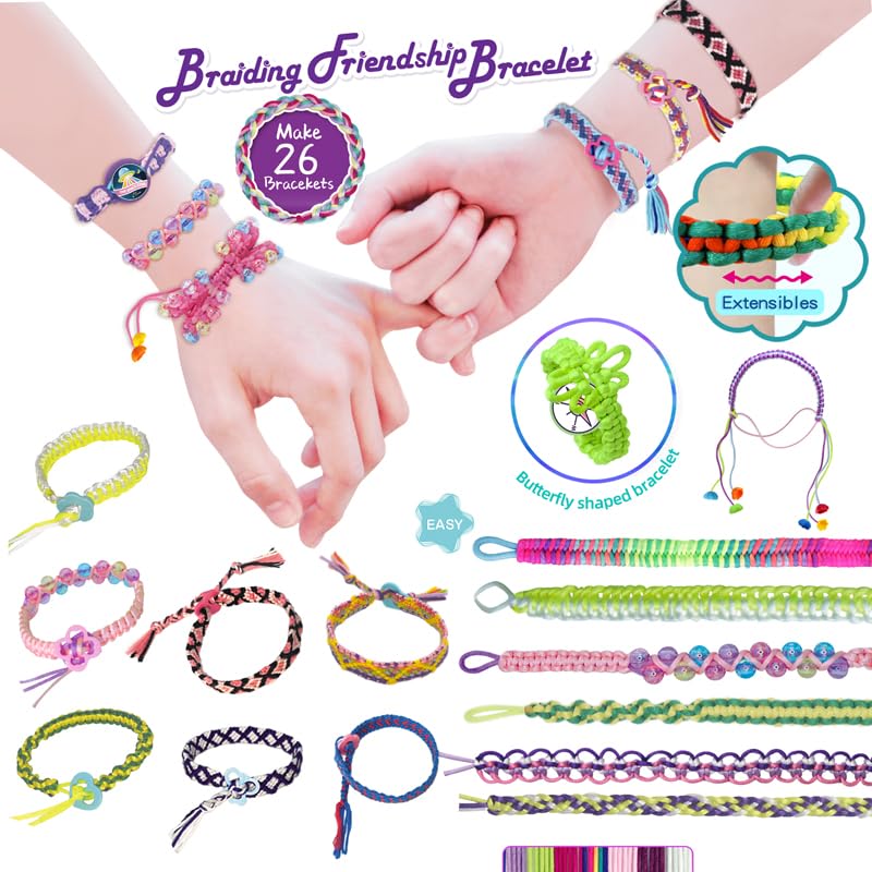 Illustrated step-by-step guide shown; BolviSep kit aids easy bracelet making for kids.