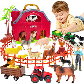 BOLZRA Big Red Barn exterior for imaginative farm play and storytelling