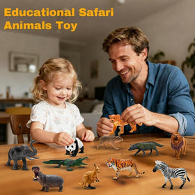 Bolzra Safari panda figure fosters gentle wildlife learning