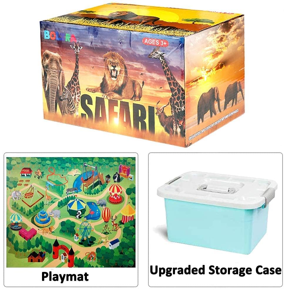 Bolzra tiger figure for vivid safari pretend play and storytelling
