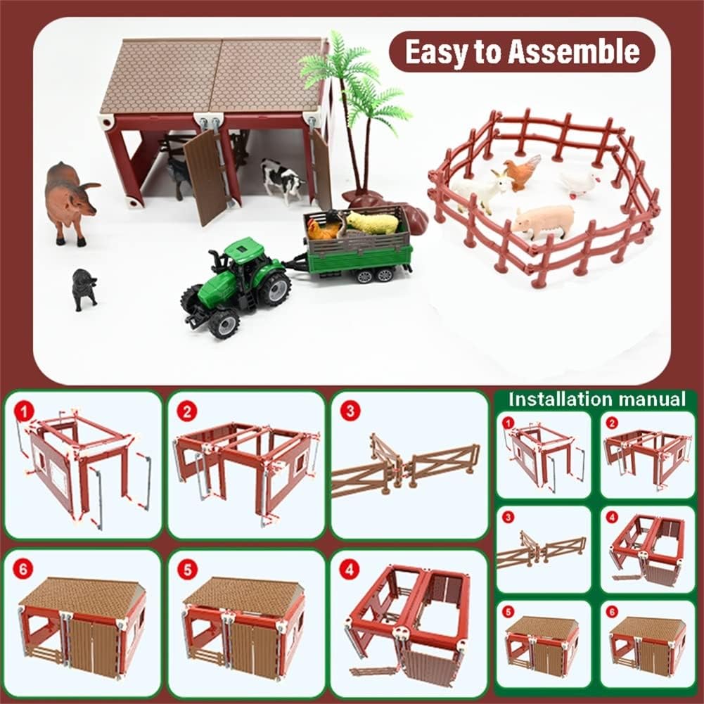 BOLZRA unassembled barn parts for hands-on building and assembly.