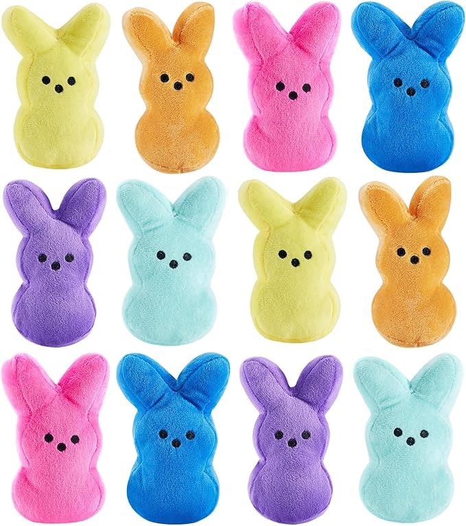 BOMBPARK bunny plush in pastel pink, ideal Easter basket filler and cuddle friend