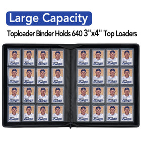 BOMIIPOR binder spine view demonstrates slim profile for compact storage