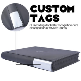 BOMIIPOR zipper keeps cards secure during transport and storage