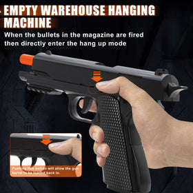 Bomoaac two magazines enable continuous play with quick reloads.