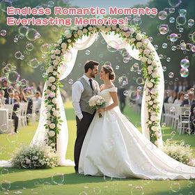 Outdoor play with BOMOCO bubble gun creates a joyful, photogenic scene.