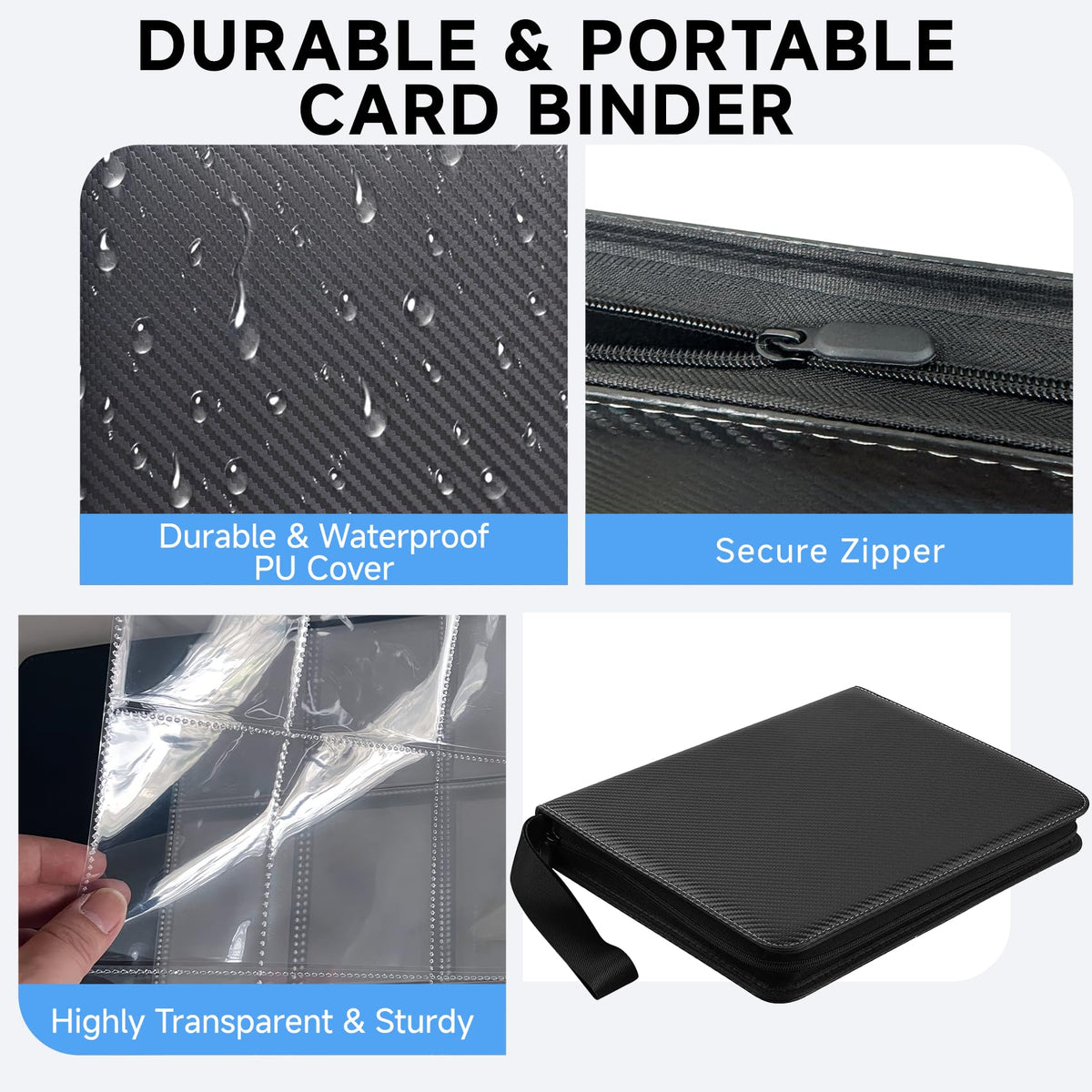 BOMOKS clear polypropylene sheet protectors are acid-free and moisture-resistant