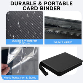 BOMOKS clear polypropylene sheet protectors are acid-free and moisture-resistant